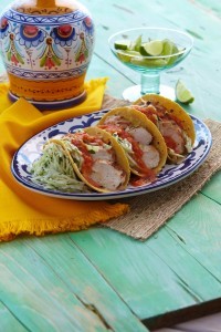 Chicken Tacos with Mustard