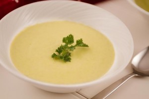 Cream of Asparagus soup by Dinner4Two by Kitchen Charm