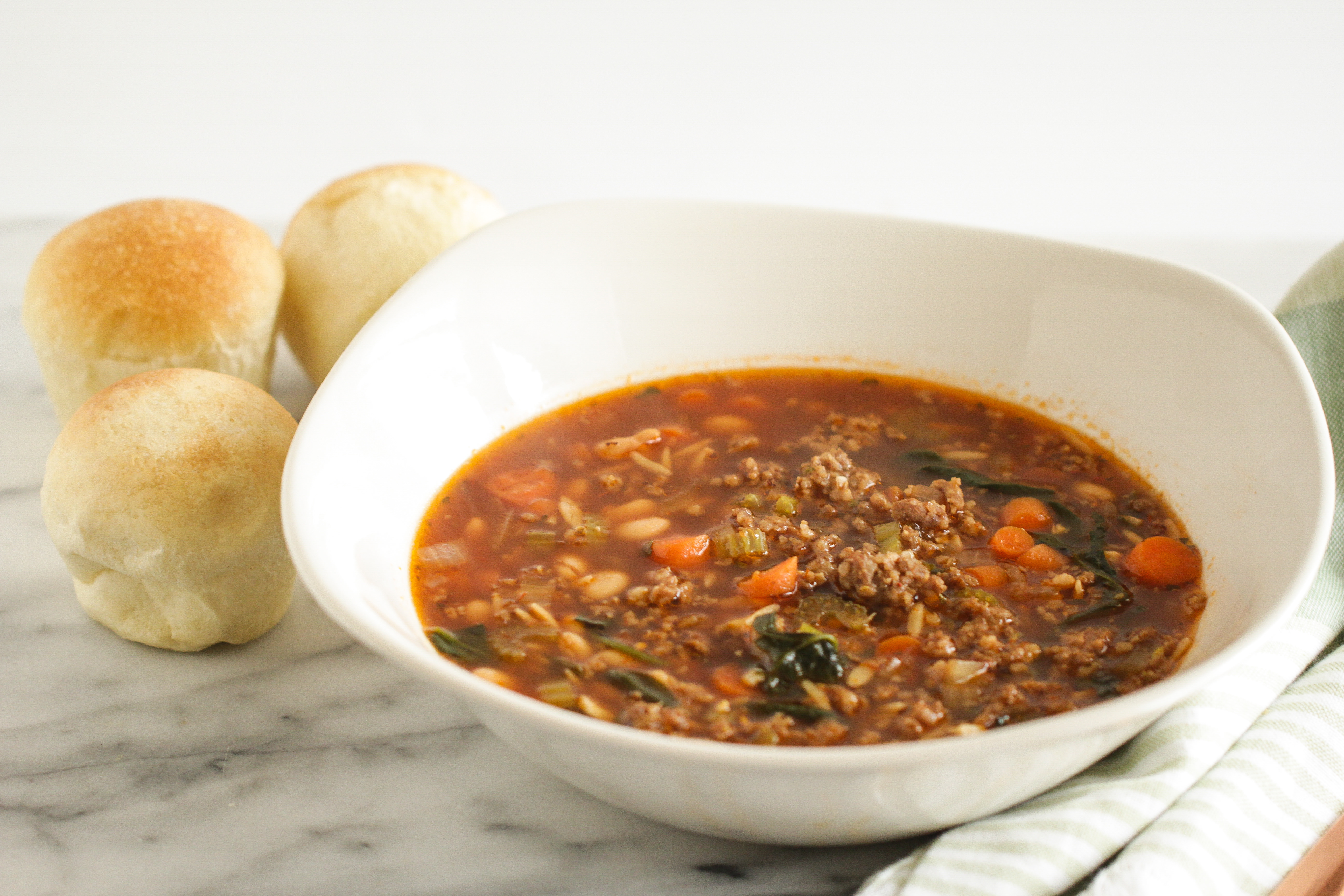 Italian Wedding Soup (Dinner For Two)