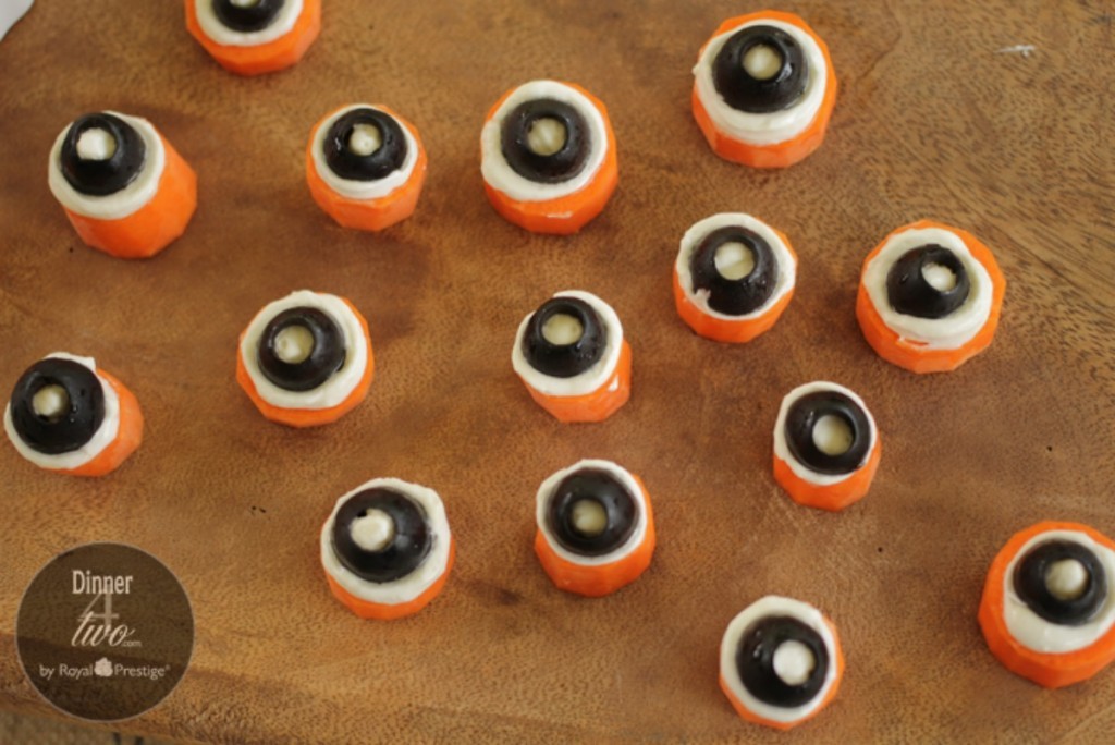 Halloween Creepy Eyeball Appetizer