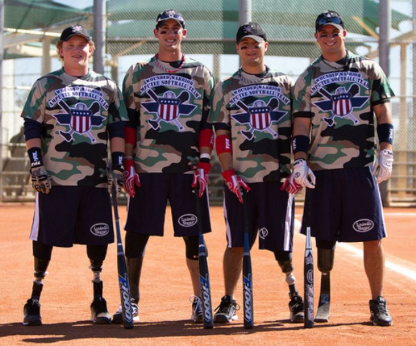 Wounded Warriors Amputee Softball Team