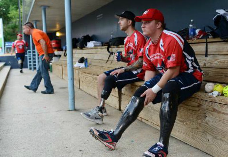 Wounded Warriors Amputee Softball Team