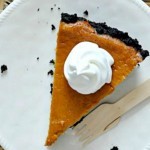 Easy Pumpkin Cheesecake with Oreo crust