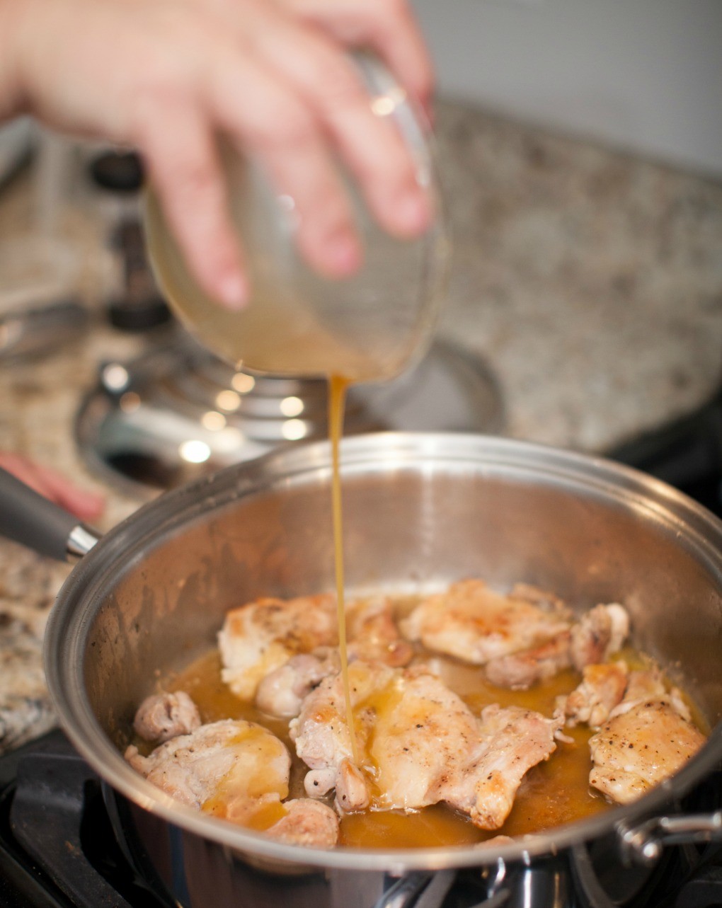 Dinner4Two Honey Dijon on Chicken Kitchen charm Cookware