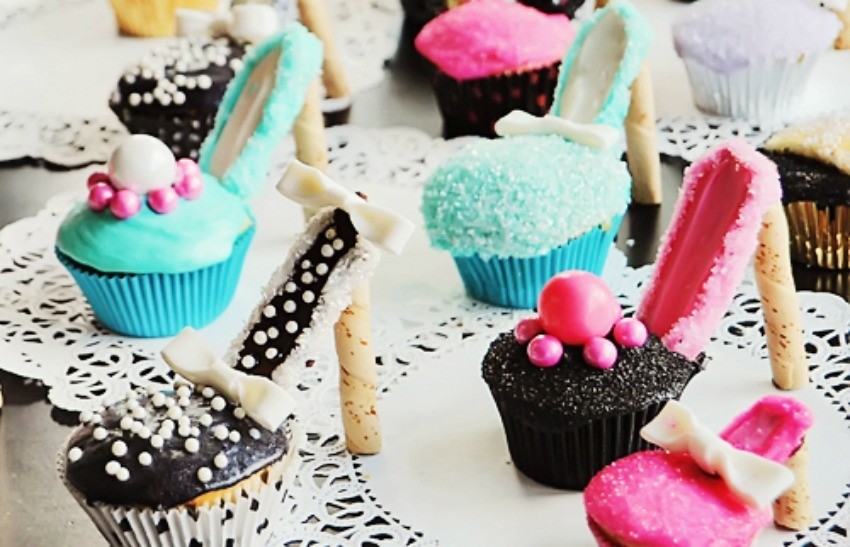 High Heel cupcakes by Dinner4Two