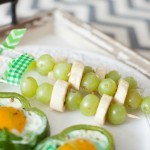 St. Patrick's Day-Green-Bell-Peppers-Eggs-wash- tape-fruit-skewers
