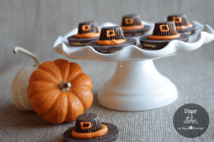 Pilgrim Hat Cookies