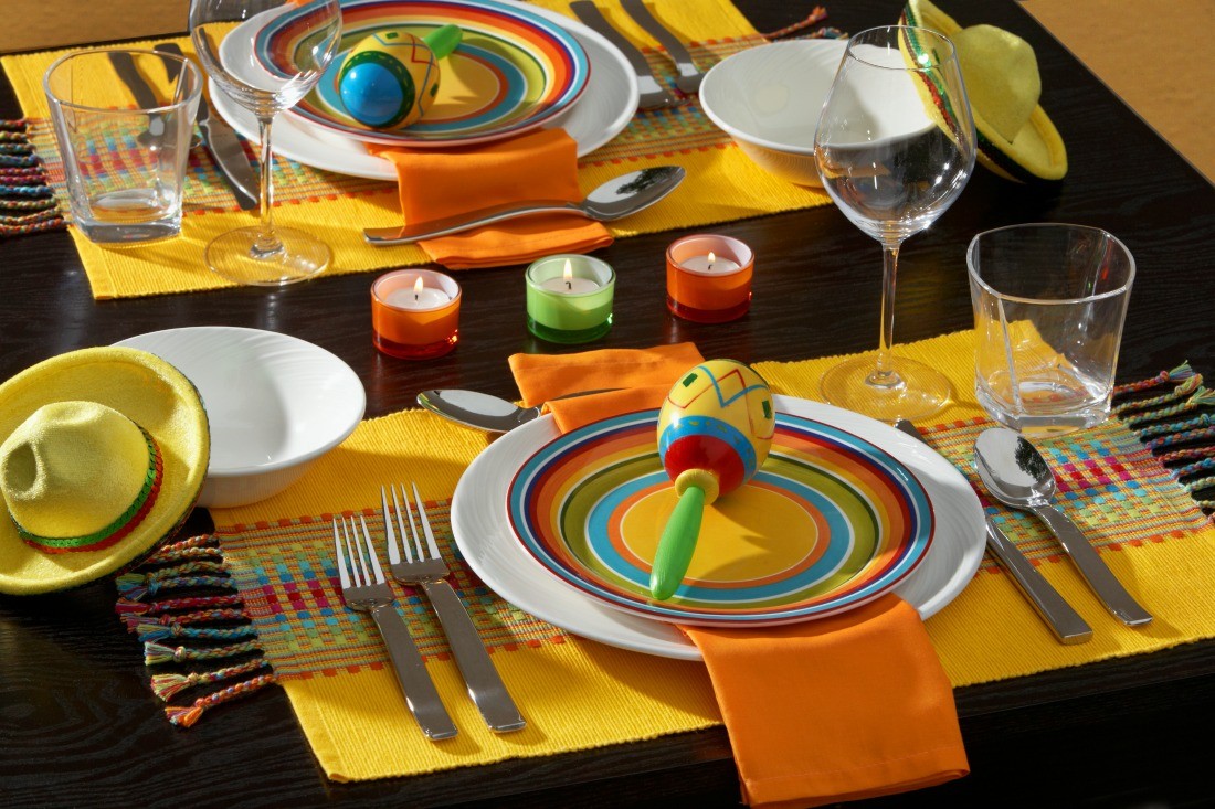 Cinco De Mayo Tablescape by Dinner4Two by Kitchen Charm