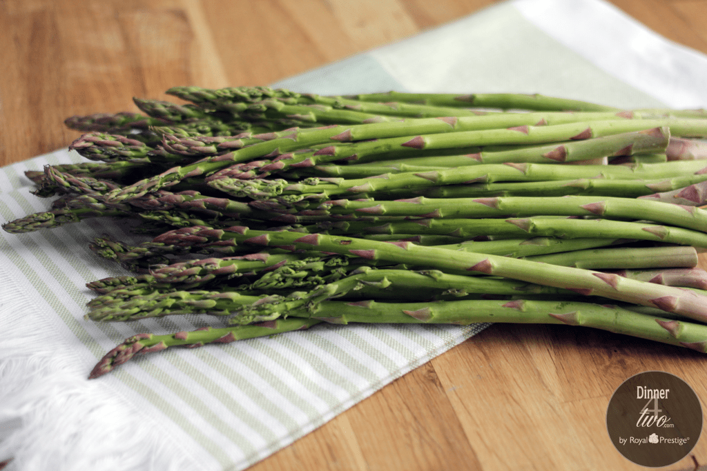 asparagus, spring vegetables, fresh asparagus, dinner4two