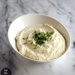 Mashed Dinner4Two Mashed Cheesy Garlic Cauliflower