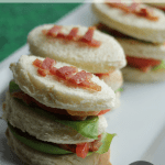 Dinner4Two Mini Club Football Sandwiches