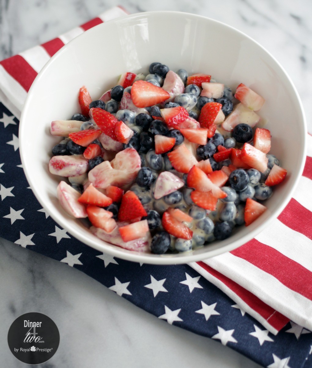 Vegan Vanilla Cream Summer Berries