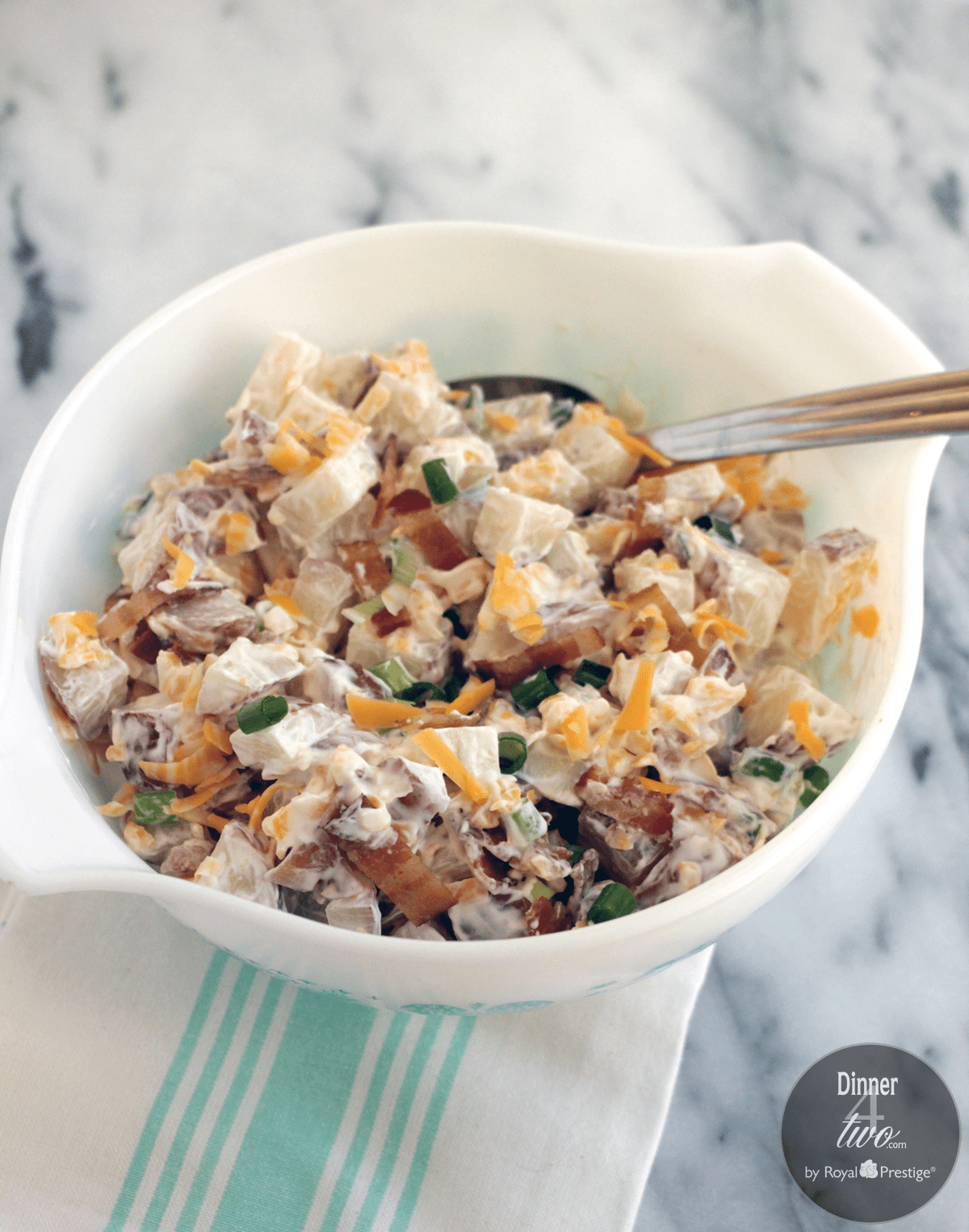 Loaded potato salad Dinner4Two