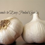 20 Seconds to Easy Peeled Garlic