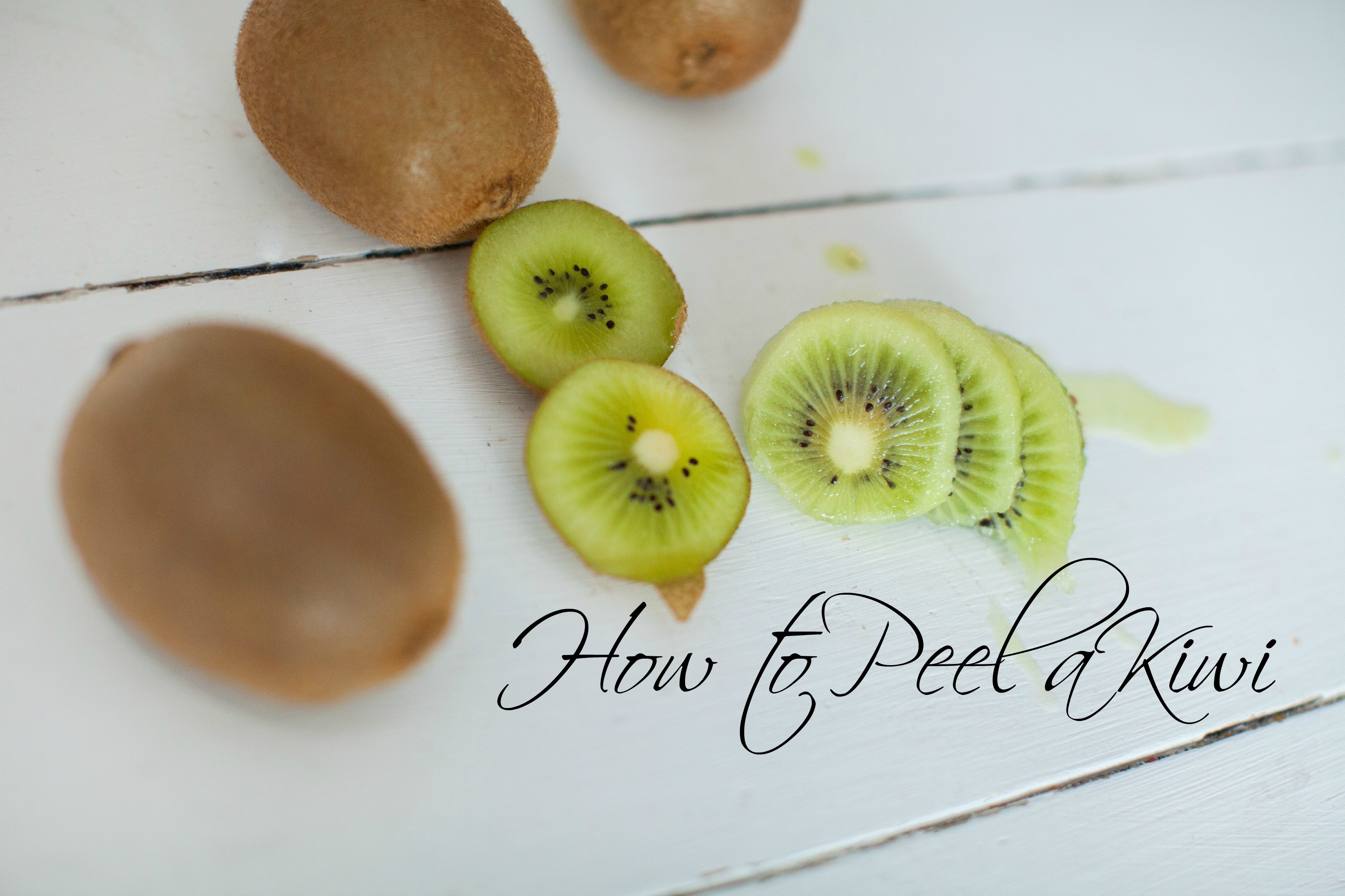 How to Peel a Kiwi